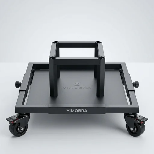 Yimobra Adjustable Plant Caddy with Wheels