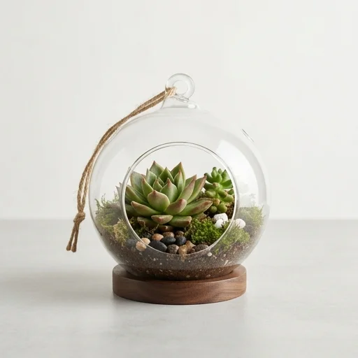Mkono Glass Terrarium Globe
