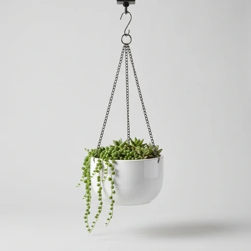 Mkono Hanging Planter with Chain