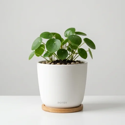 POTEY Modern Minimalist Planter Pot