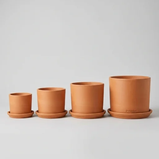 D'vine Dev Terracotta Pot Set